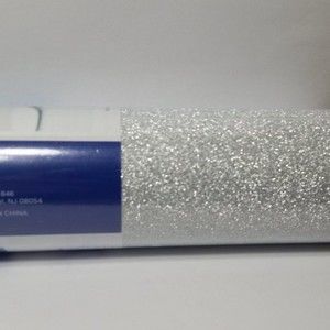 4 Adhesive Vinyl Silver Glitter